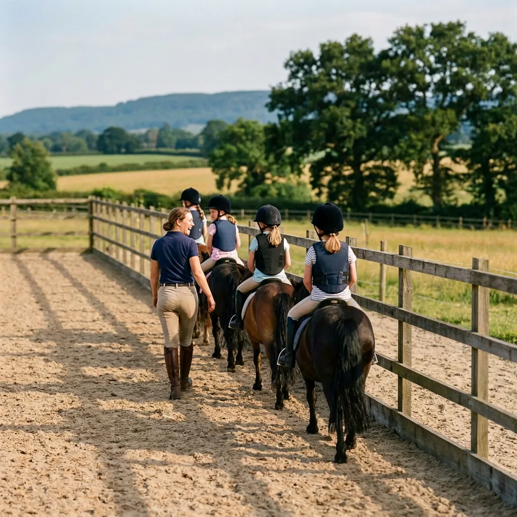 Cours de poney à Saint-Andéol-de-Vals, Ardèche